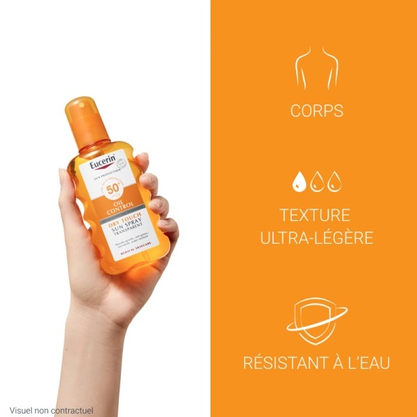Eucerin Sun Spray solaire transparent SPF50+