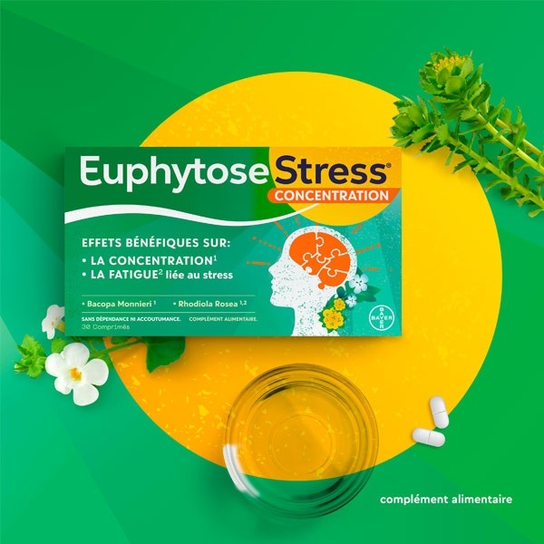 Euphytose Stress Concentration comprimés