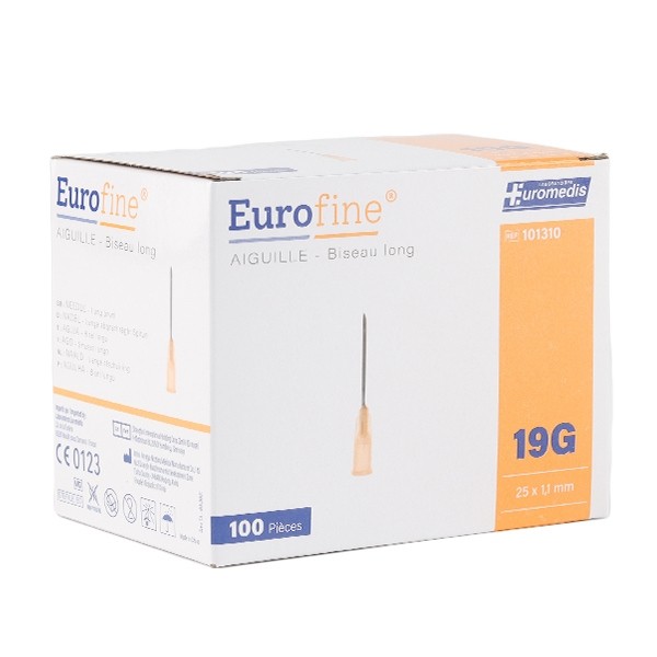 Eurofine aiguilles hypodermiques x 100