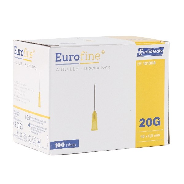 Eurofine aiguilles hypodermiques x 100