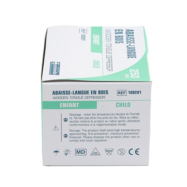 Euromedis Abaisse langue en bois enfant
