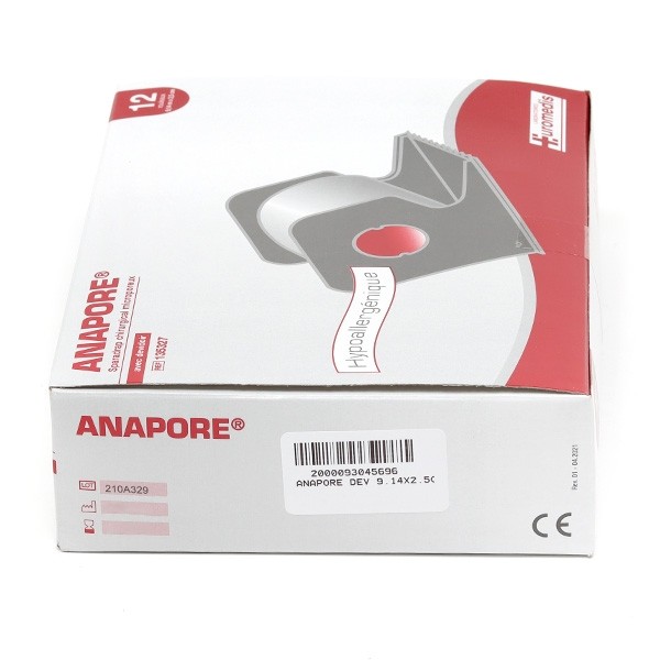 Euromedis Anapore sparadrap chirurgical 2,5 cm x 9,14 m