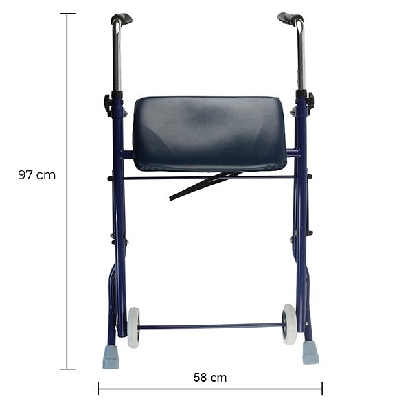 Rollator 2 roues avec siège