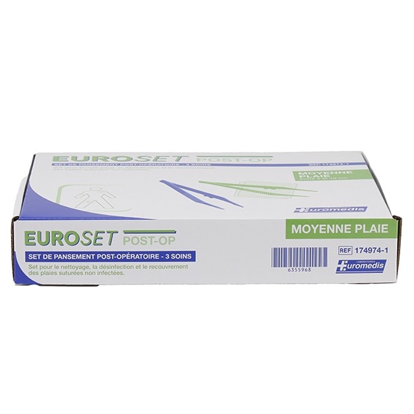 Euroset Pansement Post-Op Moyennes plaies