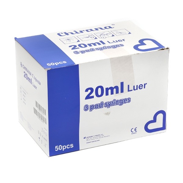 Seringue stérile 3 pièces