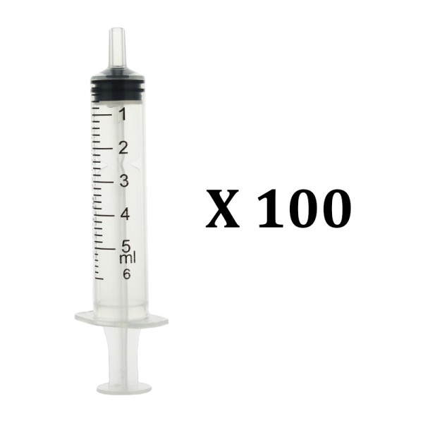 Seringue stérile 3 pièces