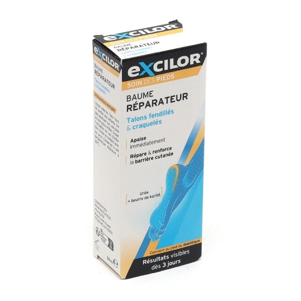 Excilor Baume Réparateur Talons Fendillés