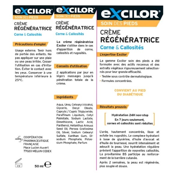 Excilor crème anti-callosités