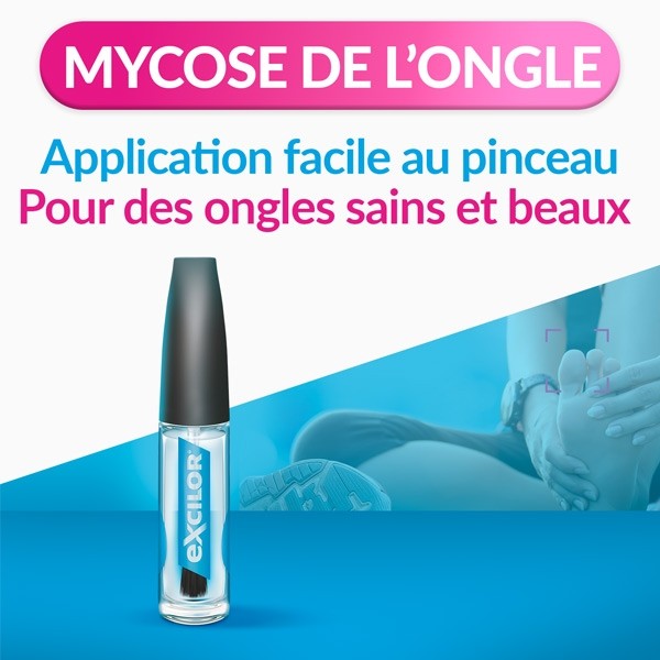 Excilor Traitement contre la mycose de l'ongle