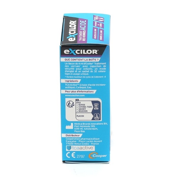 Excilor Traitement des verrues Acide gel