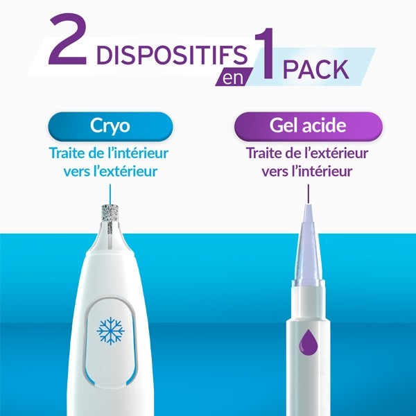 Excilor verrues Duo Power