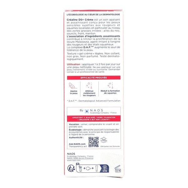 Bioderma Créaline DS+ Crème apaisante assainissante