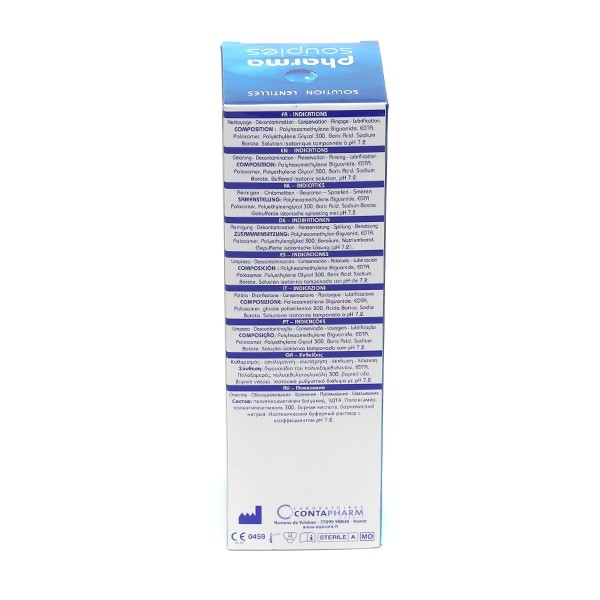 Eye Care Pharma Souples kit solution lentilles + étui