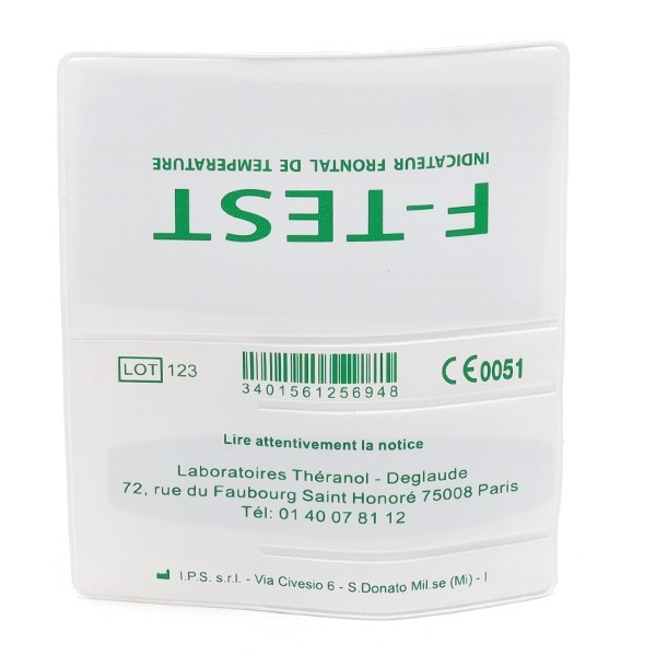 F-Test indicateur frontal de température