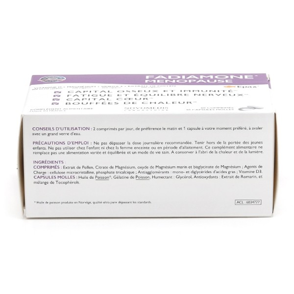 Fadiamone ménopause