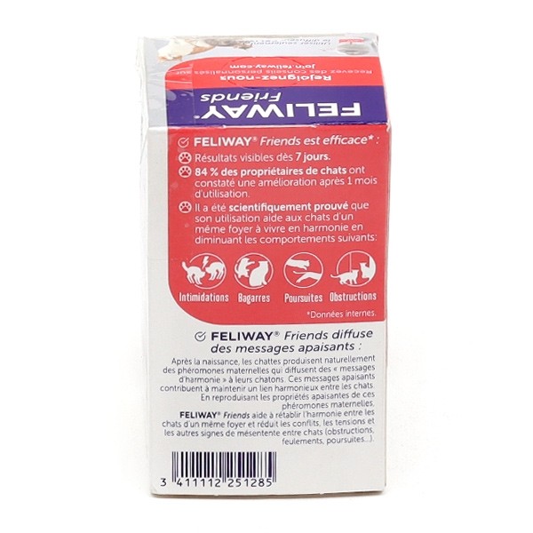 Feliway Friends Recharge pour diffuseur de phéromone