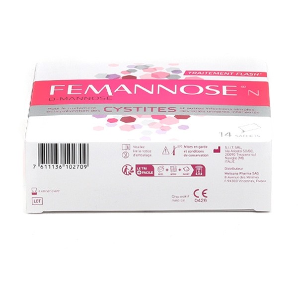 Femannose N D-mannose sachets