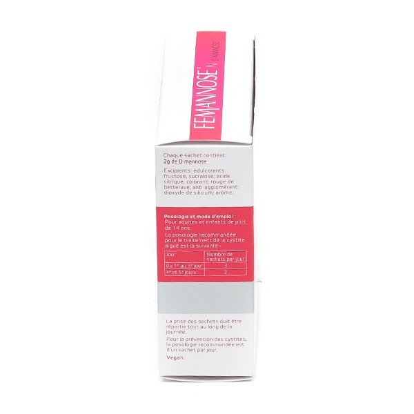 Femannose N D-mannose sachets