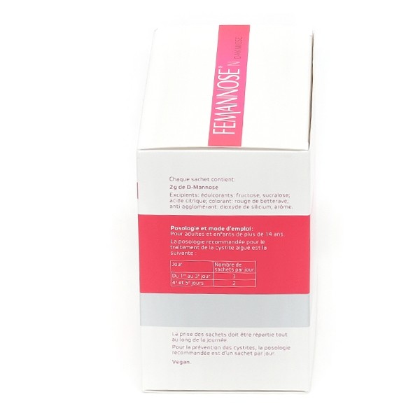 Femannose N D-mannose sachets