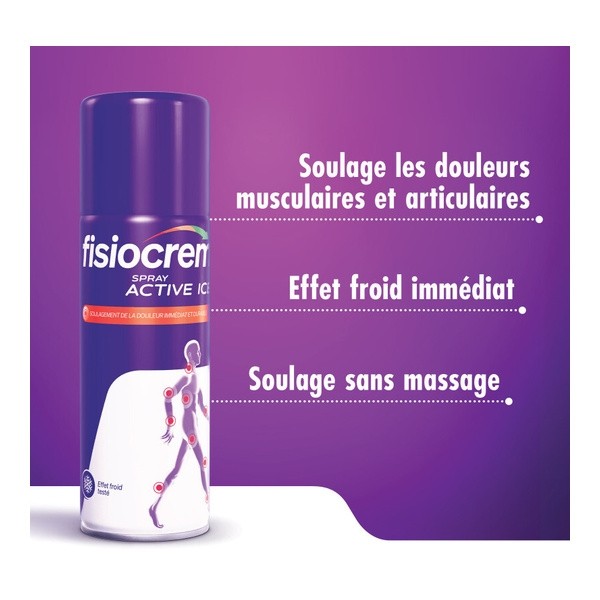 Fisiocrem Spray Active Ice