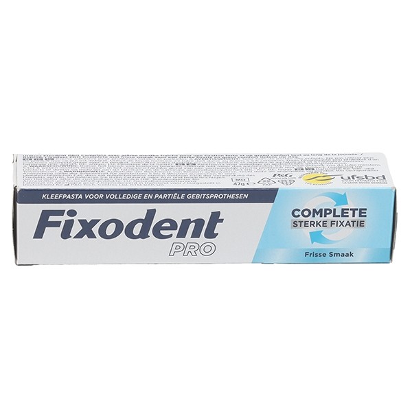 Fixodent Pro Complete crème fixative arôme frais