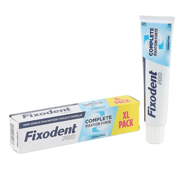 Fixodent Pro Complete crème fixative arôme frais