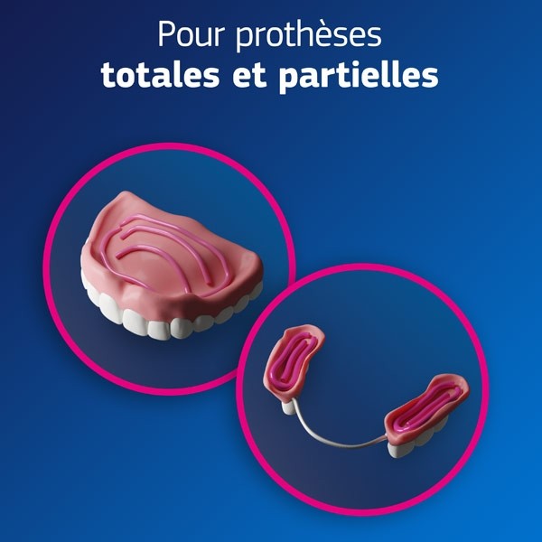 Fixodent Pro Plus Crème adhésive arôme frais