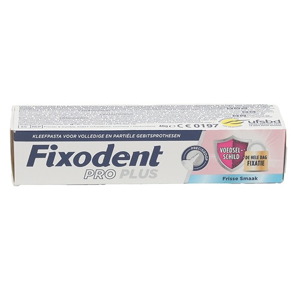 Fixodent Pro Plus Crème adhésive arôme frais