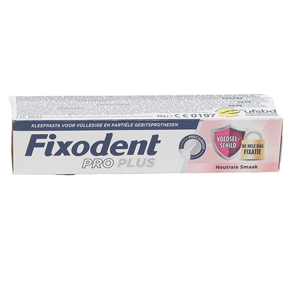 Fixodent Pro Plus Crème adhésive anti-particules