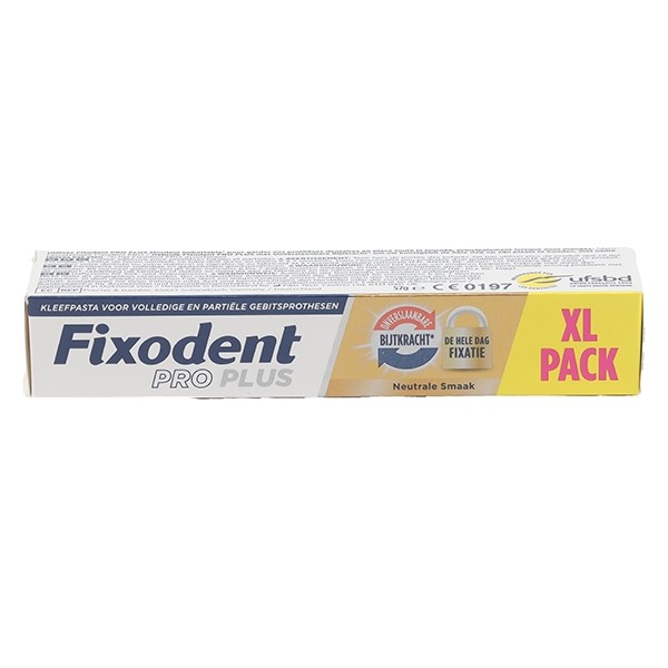 Fixodent Pro Plus Mordant imbattable crème adhésive