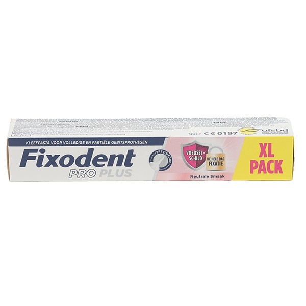 Fixodent Pro Plus Crème adhésive anti-particules