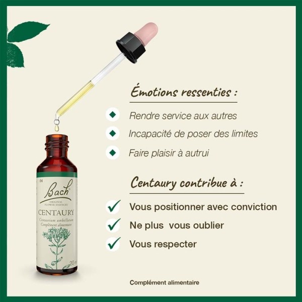 Fleurs de Bach Centaury n°4