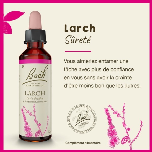 Fleurs de Bach Larch n°19
