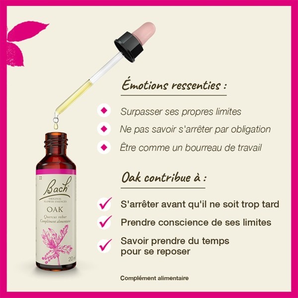 Fleurs de Bach Oak n°22