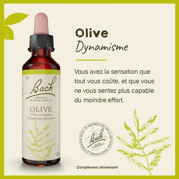 Fleurs de Bach Olive n°23