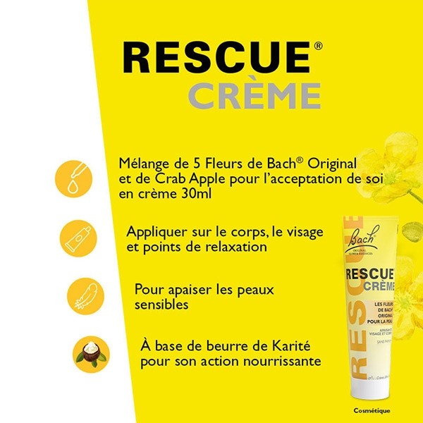 Fleurs de Bach Rescue crème