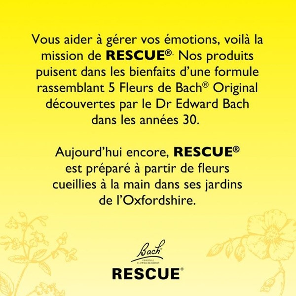 Fleurs de Bach Rescue Nuit Kids framboise Pastilles