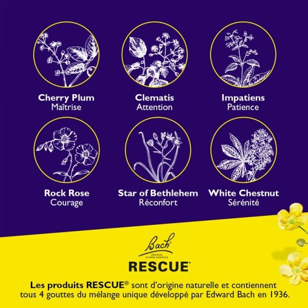 Fleurs de Bach Rescue Nuit spray