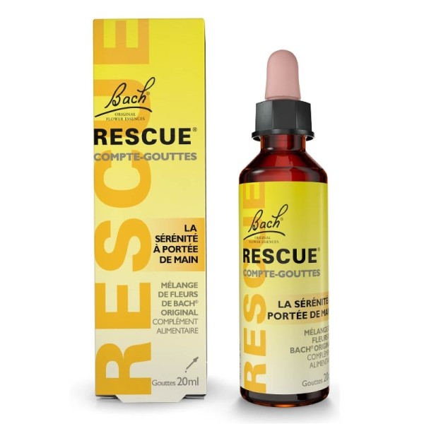Fleurs de Bach Rescue gouttes anti stress