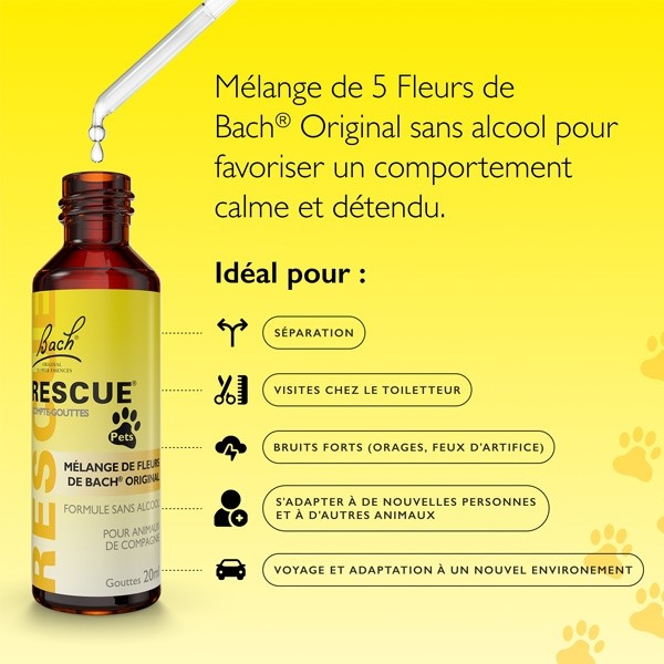 Fleurs de Bach Rescue Remedy Pets