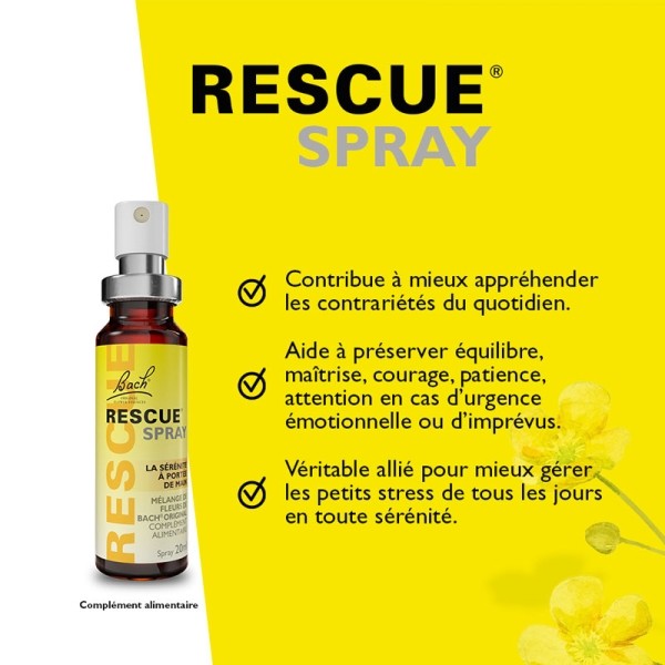 Fleurs de Bach Rescue spray