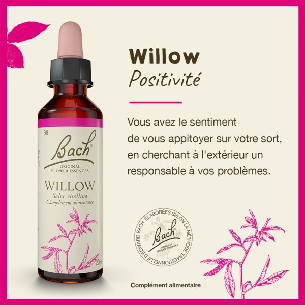 Fleurs de Bach Willow n°38