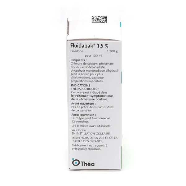 Fluidabak 1,5 % collyre