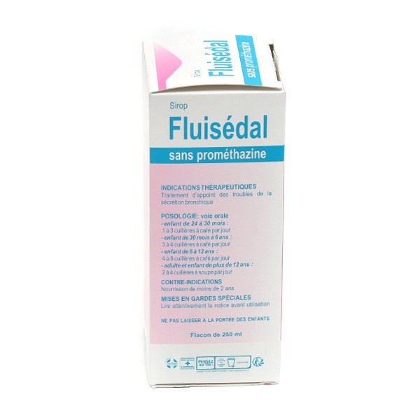 Fluisedal sans prométhazine sirop