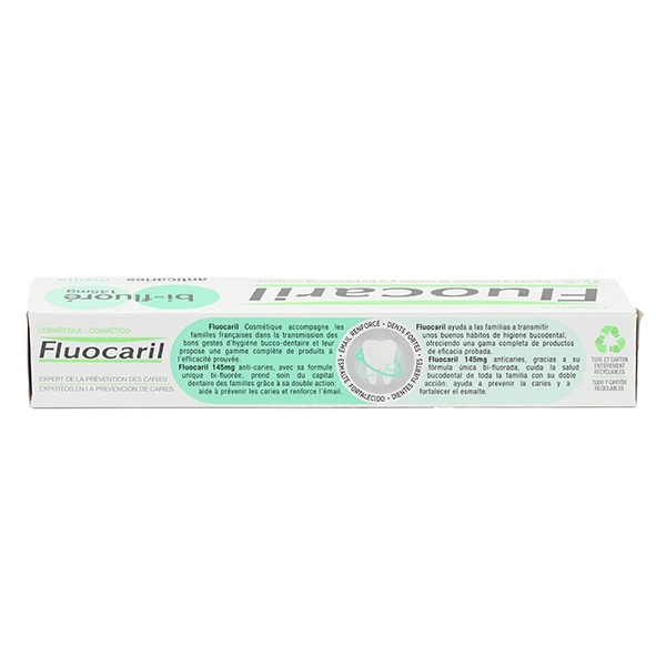 Fluocaril bi-fluoré dentifrice à la menthe 145 mg