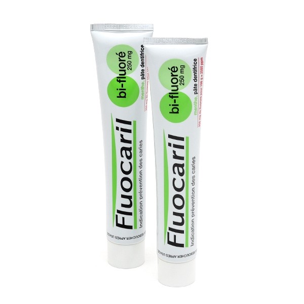 Fluocaril Bi-Fluoré 250 mg dentifrice menthe