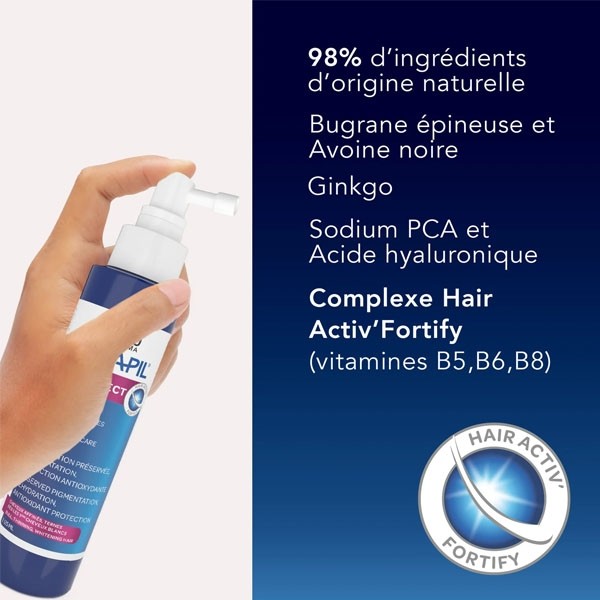 Forcapil Age Protect Soin régénérant cheveux et racines Spray