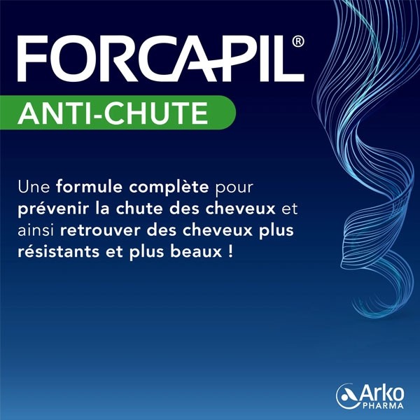 Forcapil Anti-Chute comprimés Cheveux et ongles