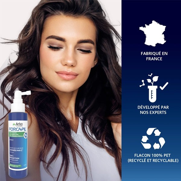 Forcapil Anti-chute Spray Cheveux dévitalisés