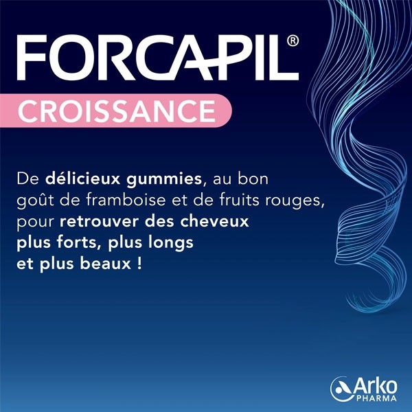 Forcapil Croissance gummies